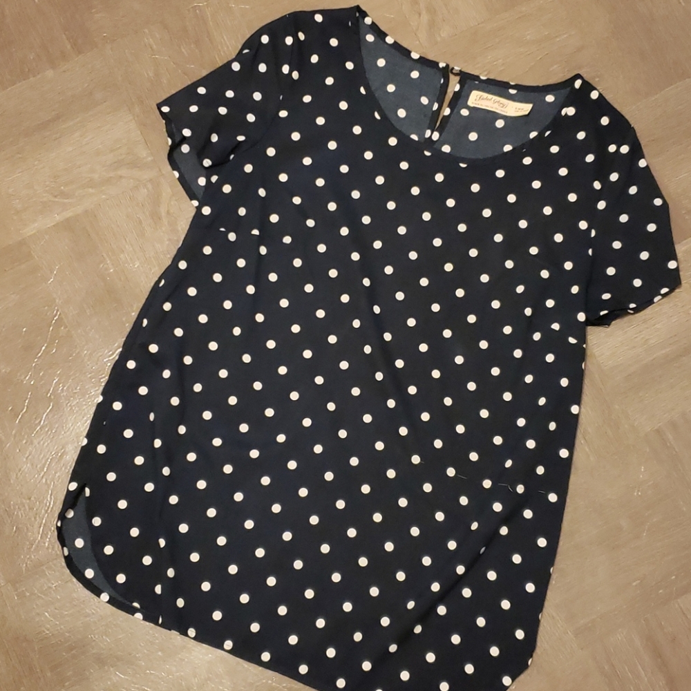 Polka-dot Top